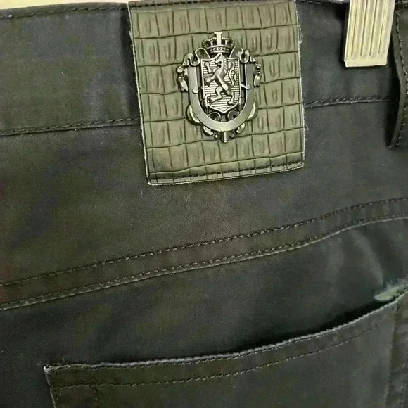 One In A Million Collection Men's Dress Pants Size 36X33 Blue Navy Straight - Picture 3 of 6